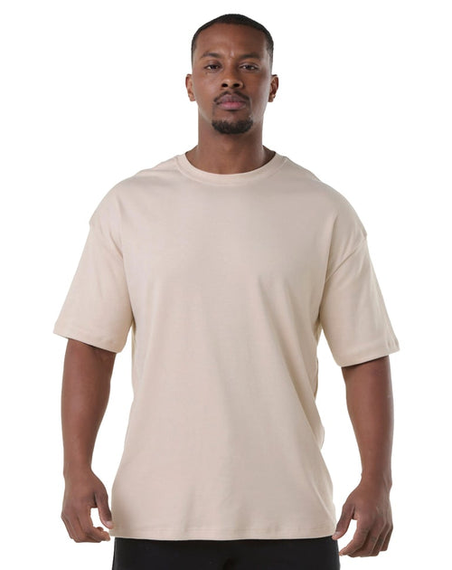 Camiseta Oversized Masculina - Areia