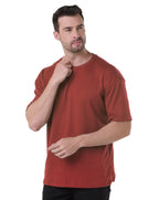 Camiseta Oversized Masculina - Carmim