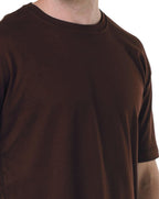 Camiseta Oversized Masculina - Marrom