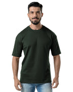 Camiseta Oversized Masculina - Verde Militar